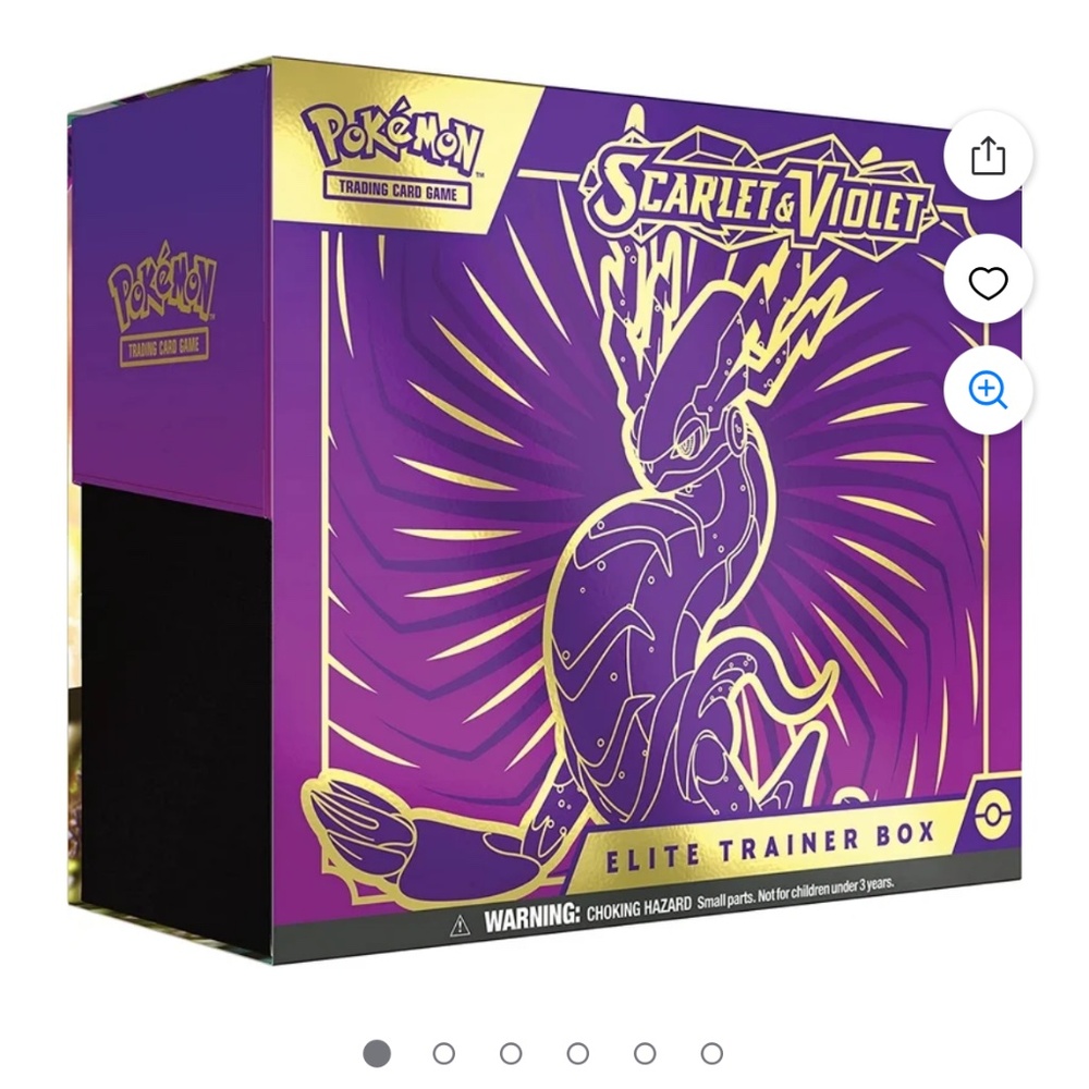 Pokemon’ Scarlet & Violet Elite Trainer box set